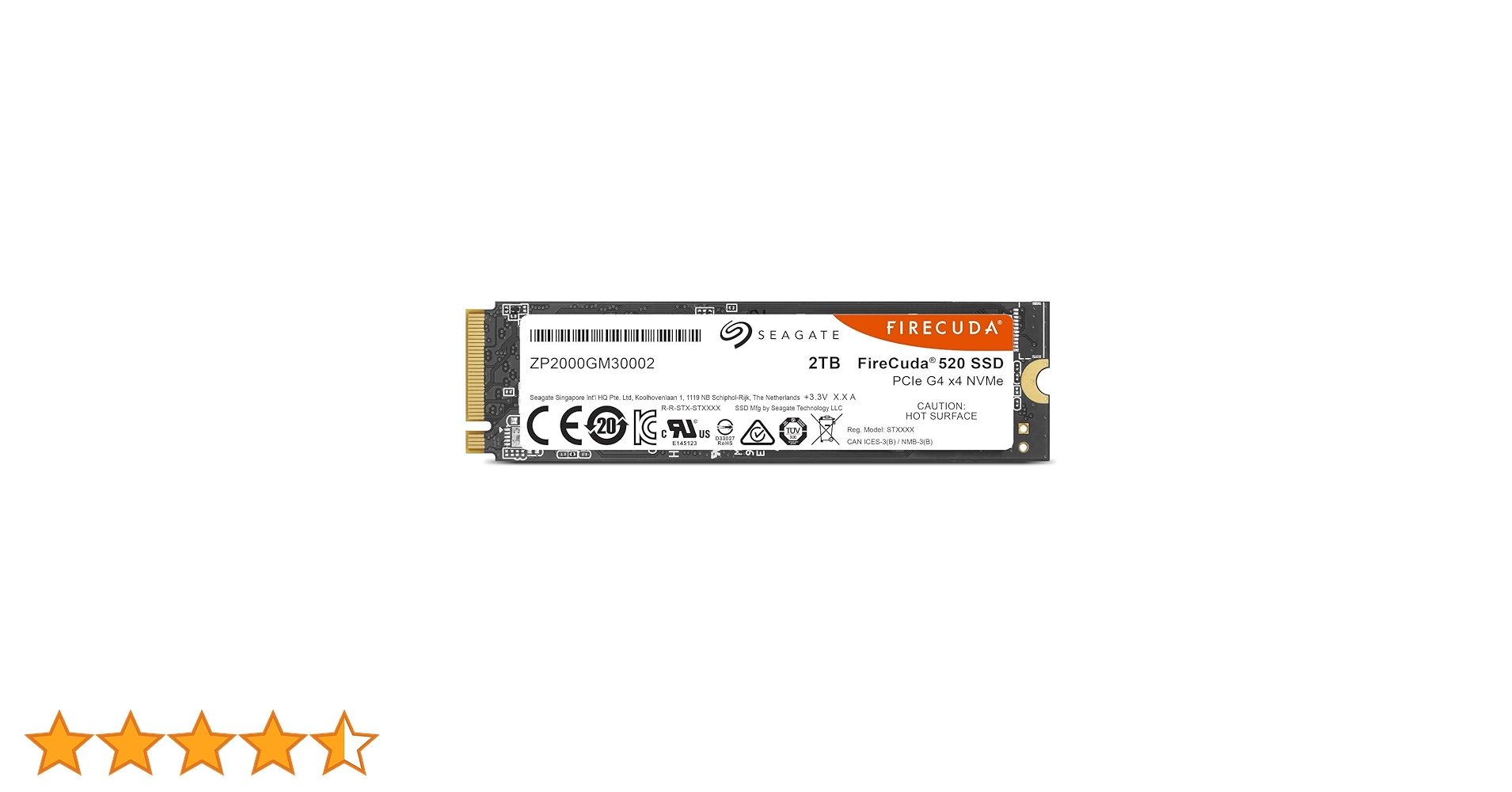 Amazon.co.jp: Seagate FireCuda 520 M.2 内蔵SSD【データ復旧3